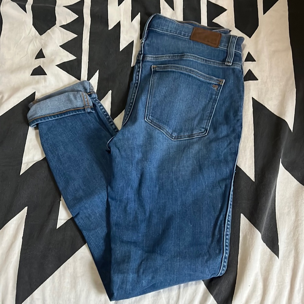 Madewell road-tripper high rise skinny TALL